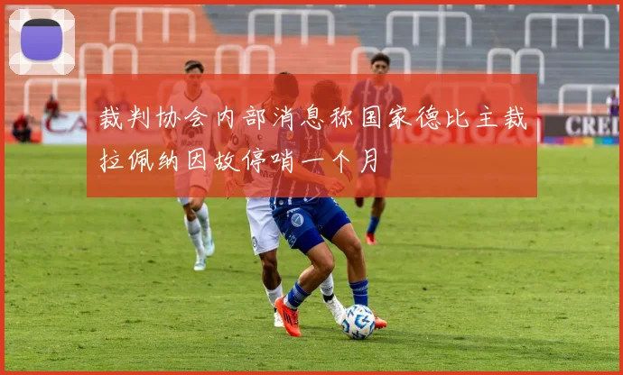 裁判协会内部消息称国家德比主裁拉佩纳因故停哨一个月